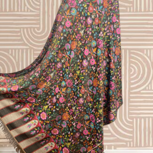 Pure Pashmina Kani Shawl – Multicolor Floral