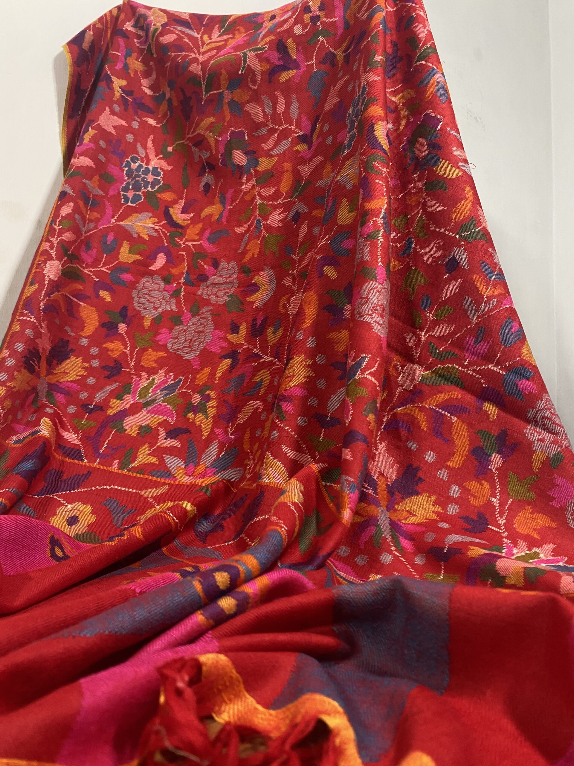 IMG_7837 Pure Pashmina Kani Shawl - Image 3