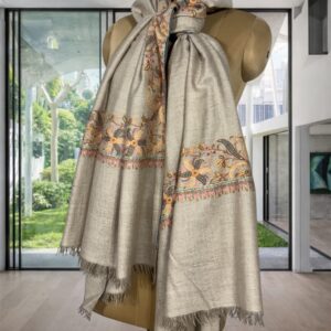 Pure Pashmina Shawl with Elegant Border – Luxury 2026