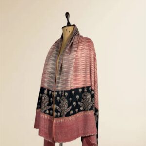 Ikat Pure Pashmina Shawl – Handwoven Luxury 2026 | Kashmiri